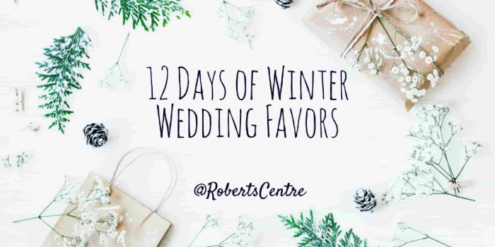 12 Days Of Winter Wedding Favors
