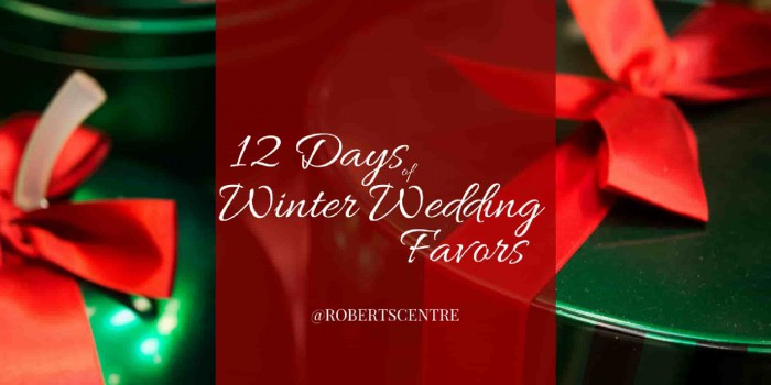 winter wedding favors