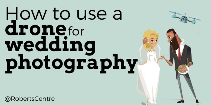 drone wedding photography