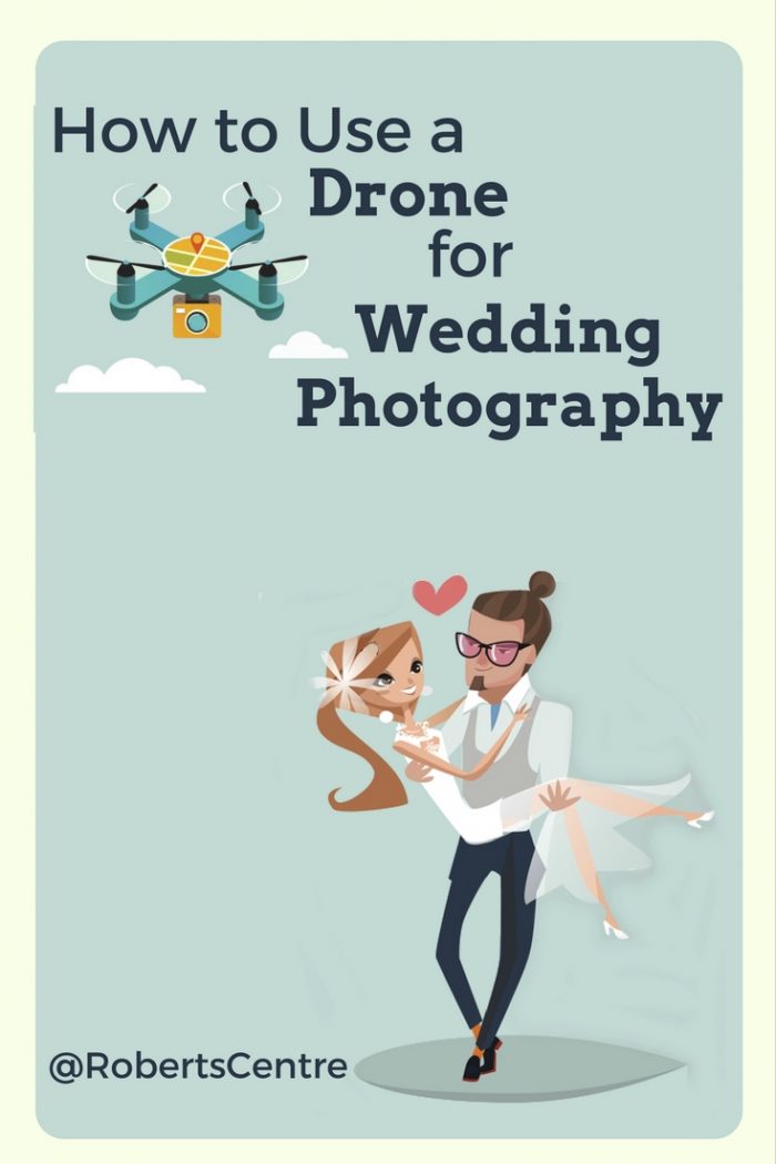 drone wedding photography